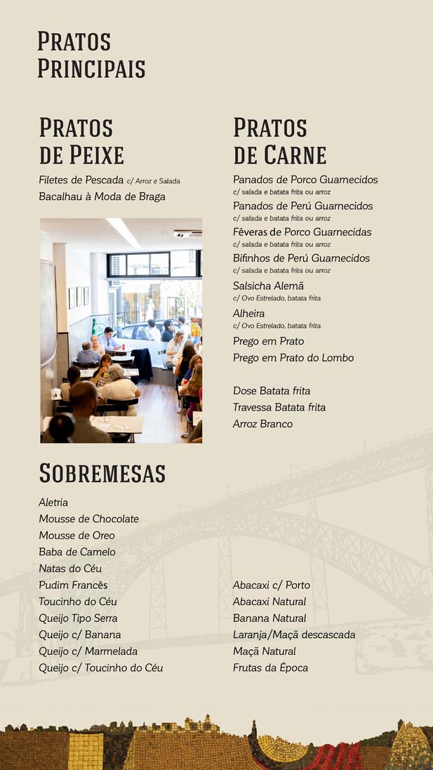 Cafe Santiago Ementa