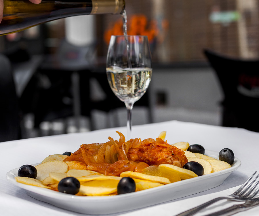 Café Santiago - bacalhau