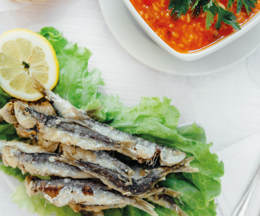 Café Santiago - sardinhas